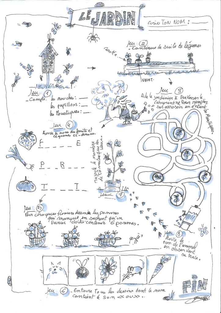 Jeu jardin