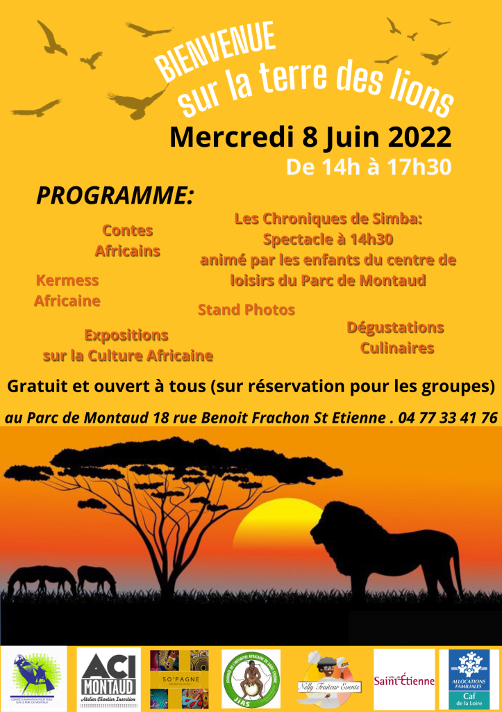 Yellow Brown World Africa Day Poster(2)